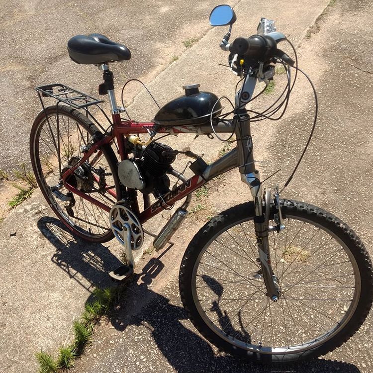 Dapper Moto 1 50cc 2 Stroke Motorized Bike Dapper Bikes